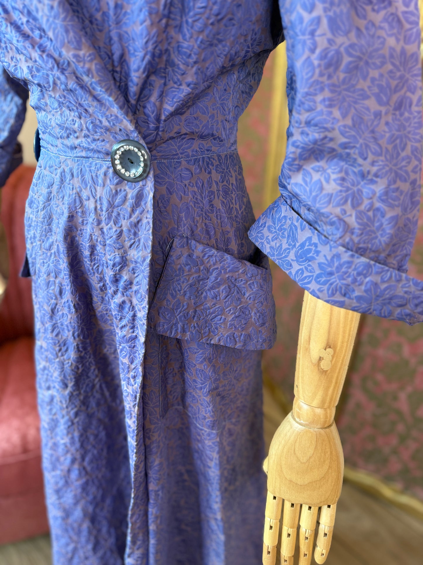 Purple Evelyn Pearson Robe