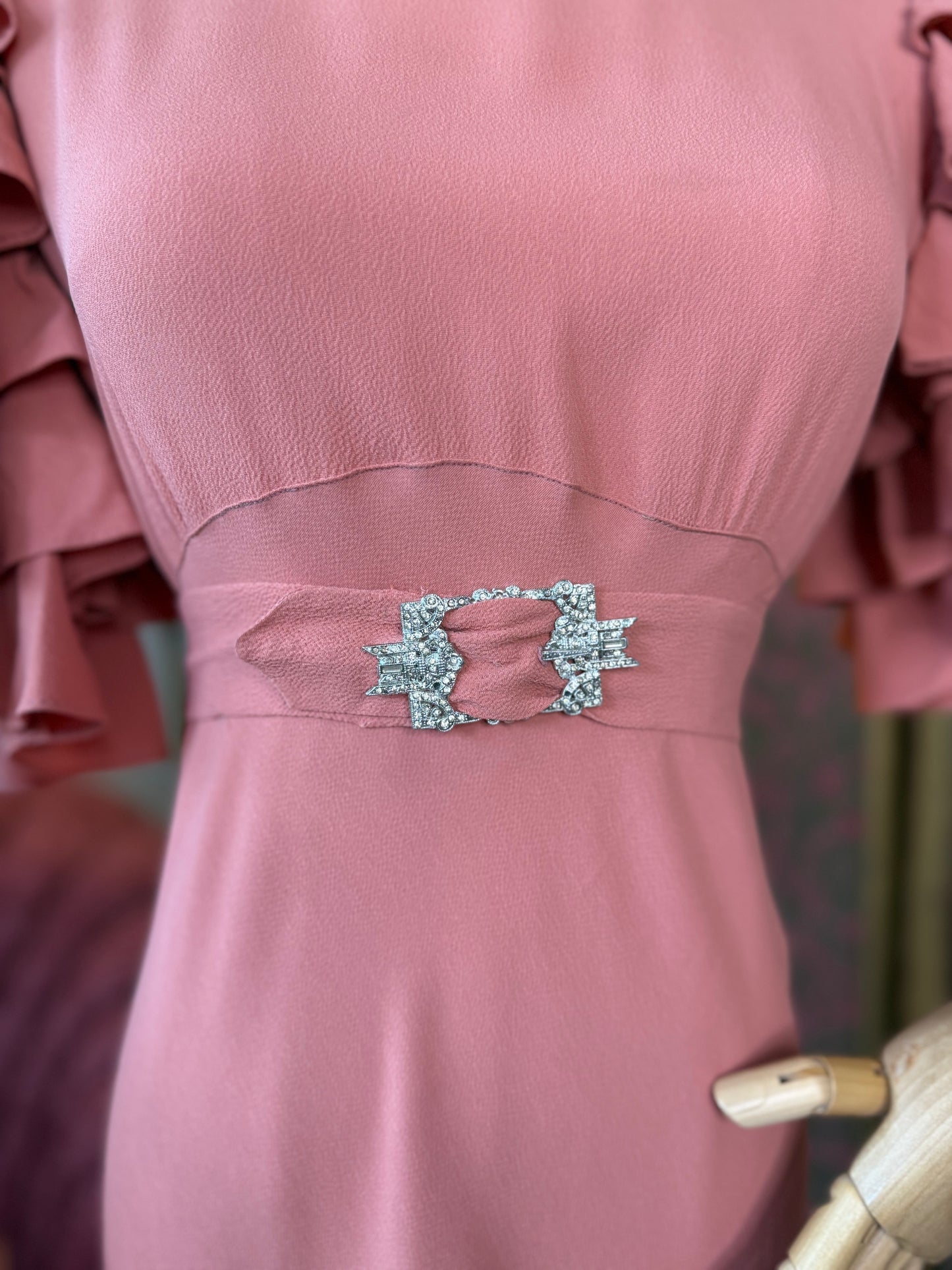 Livingston Brothers 3 Piece Peachy Pink Dress