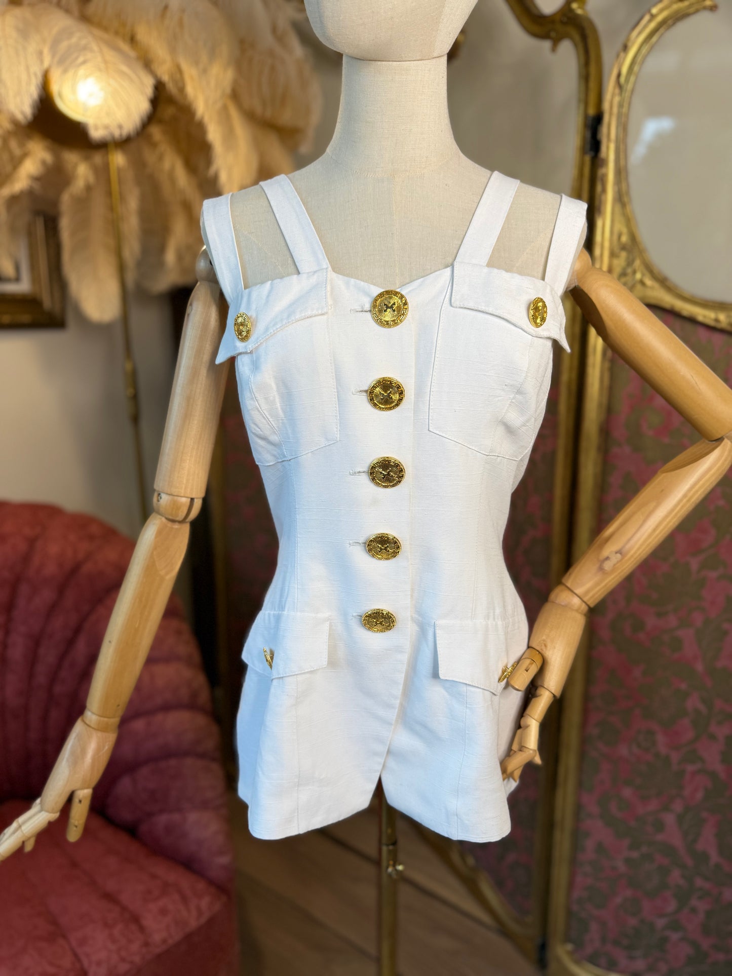 Fabulous 1980's Sailor Top