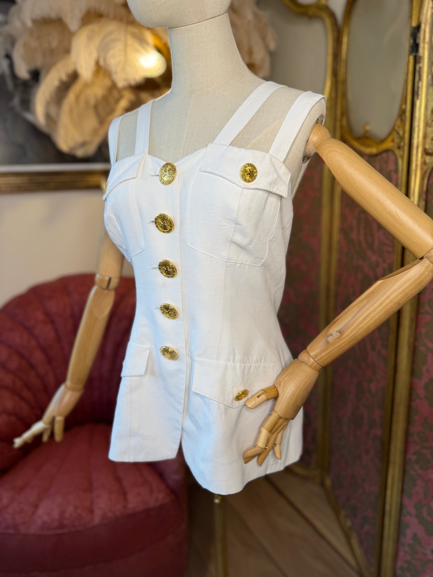 Fabulous 1980's Sailor Top