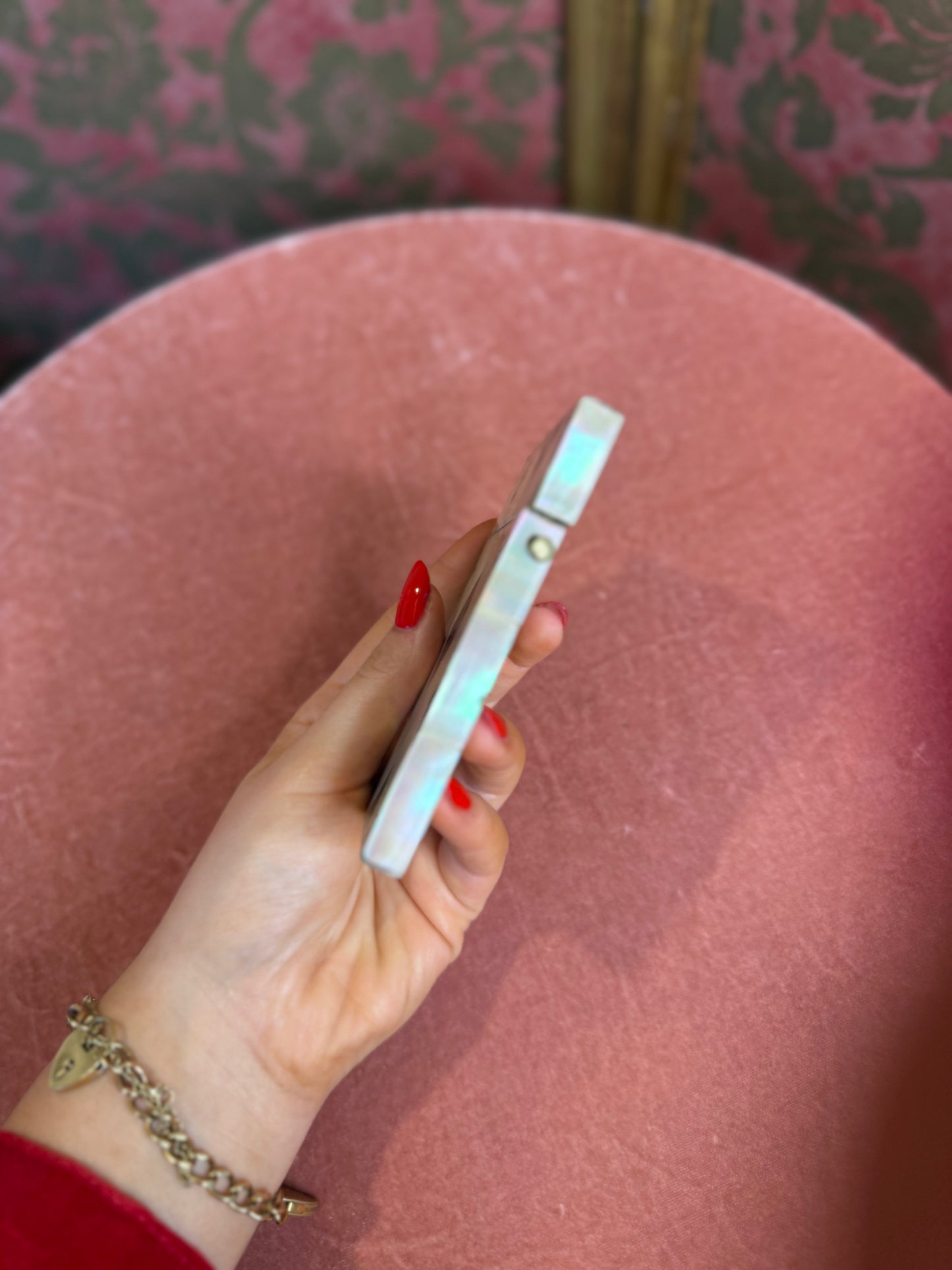 Victorian Mother of Pearl & Abalone Calling Card Case