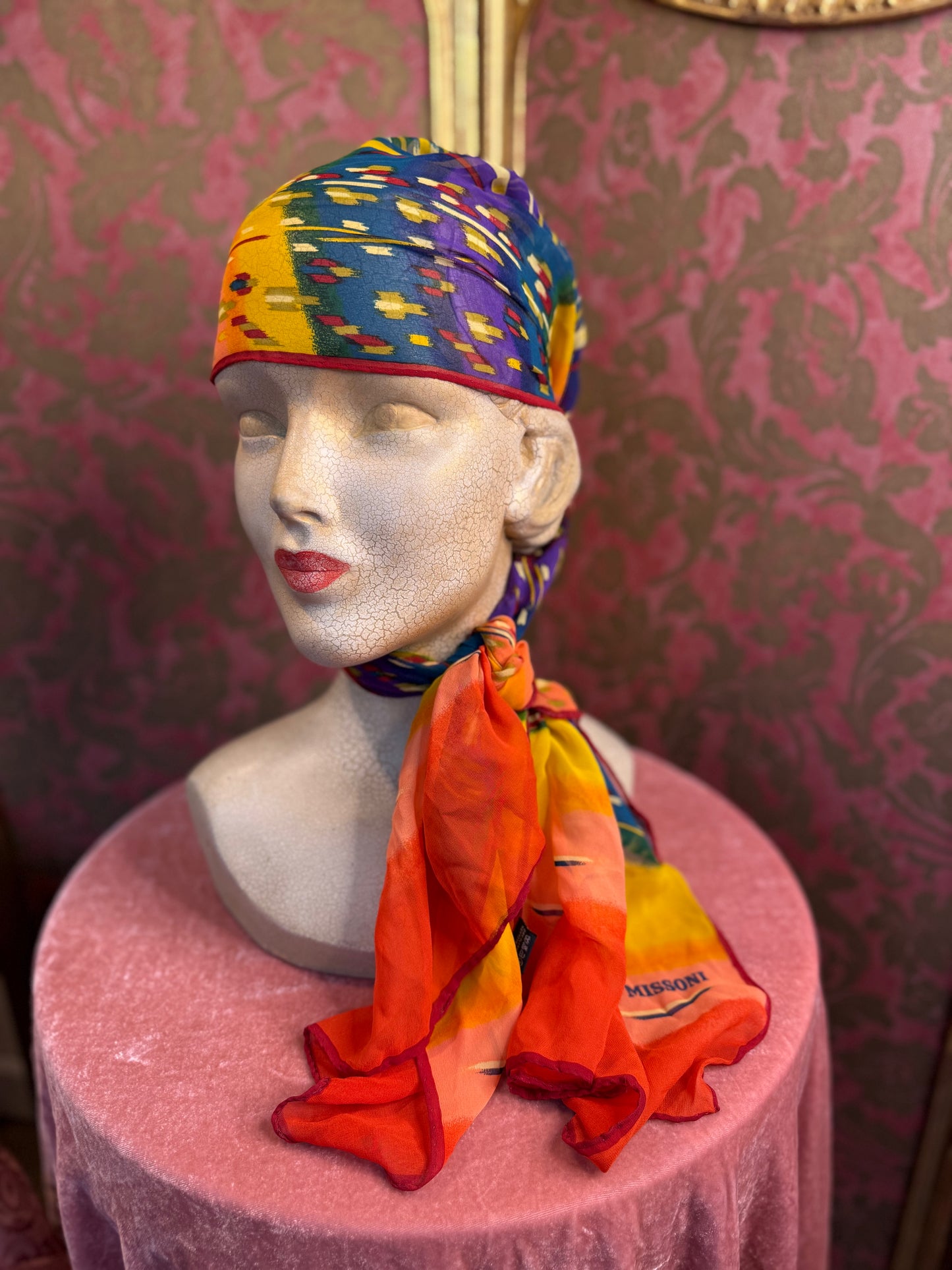Missoni Multi-coloured Silk Scarf