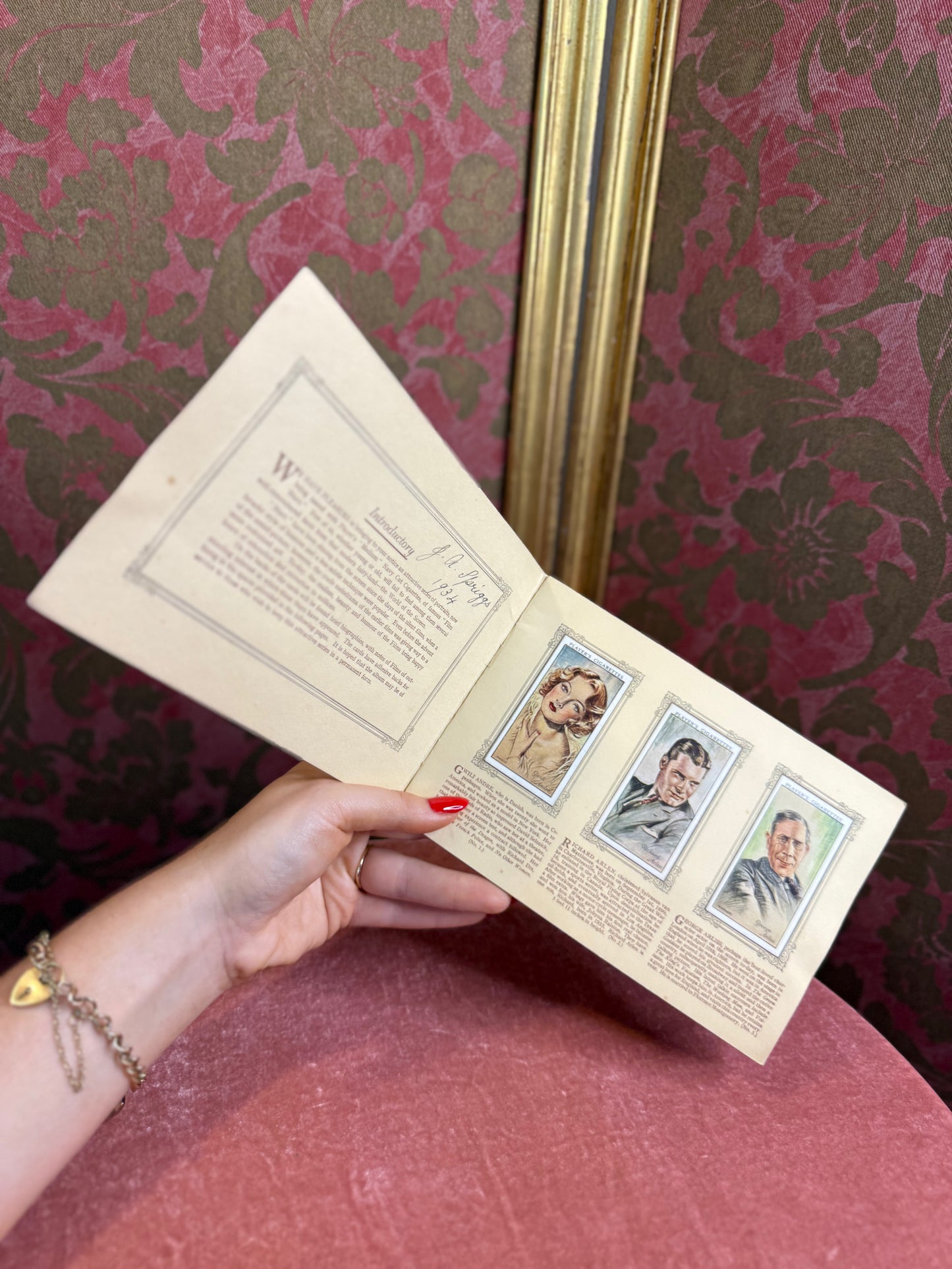 1934 'An Album of Film Stars' Cigarette Card Collection