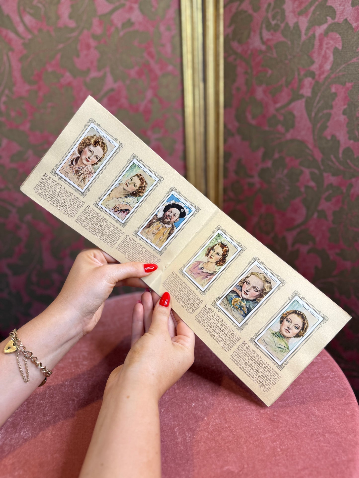 1934 'An Album of Film Stars' Cigarette Card Collection