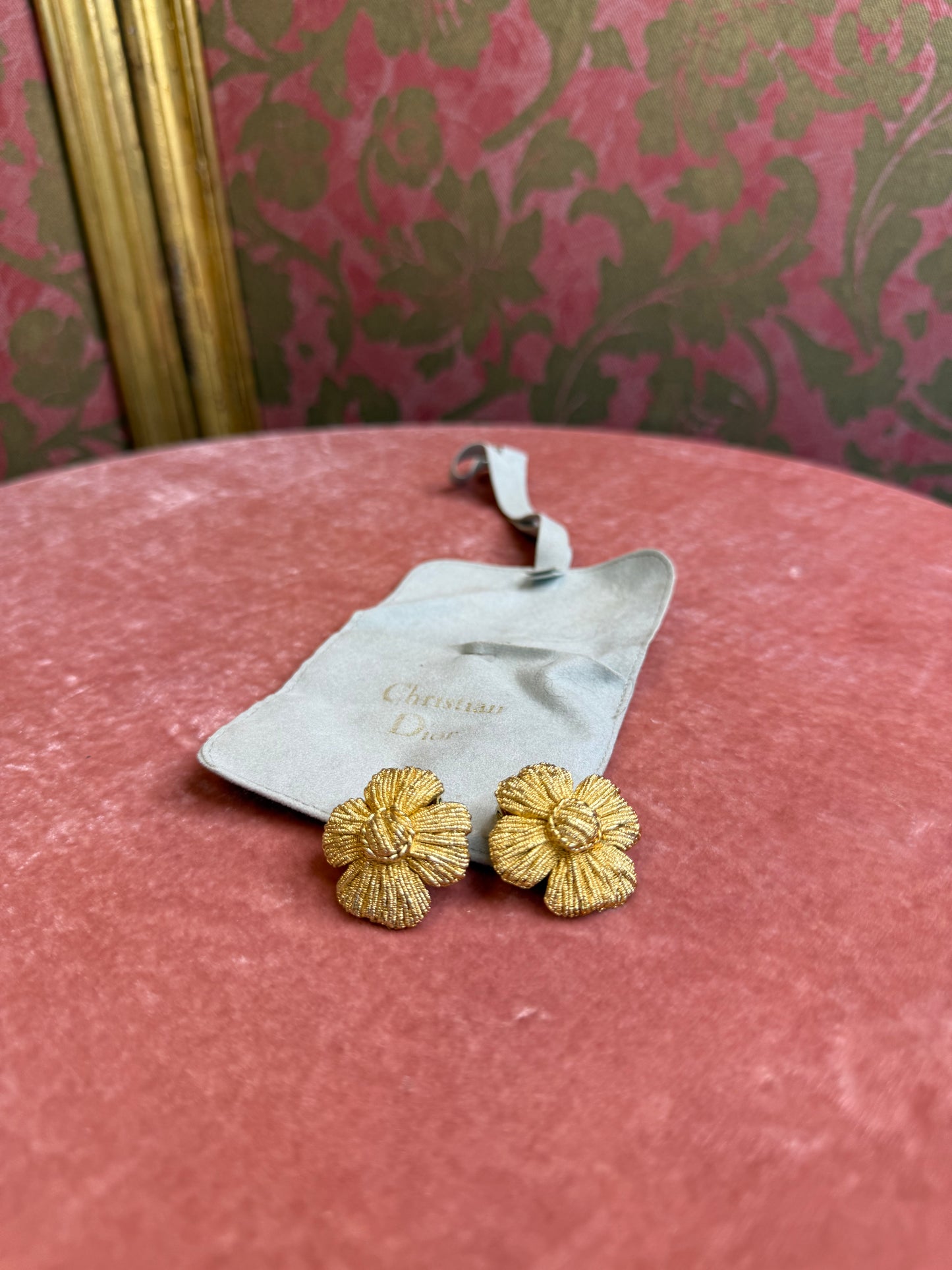Christian Dior Vintage Clip-On Earrings