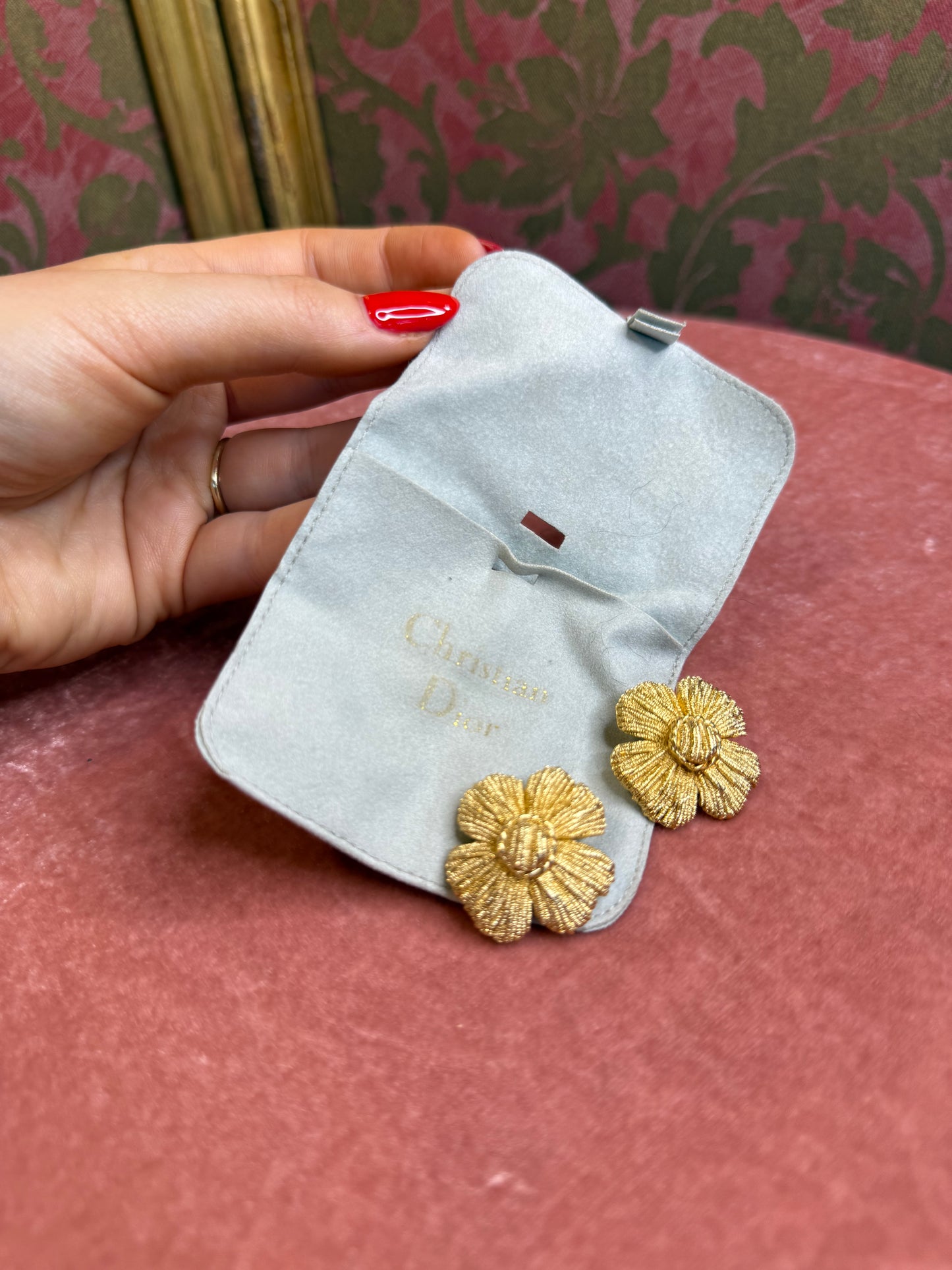 Christian Dior Vintage Clip-On Earrings