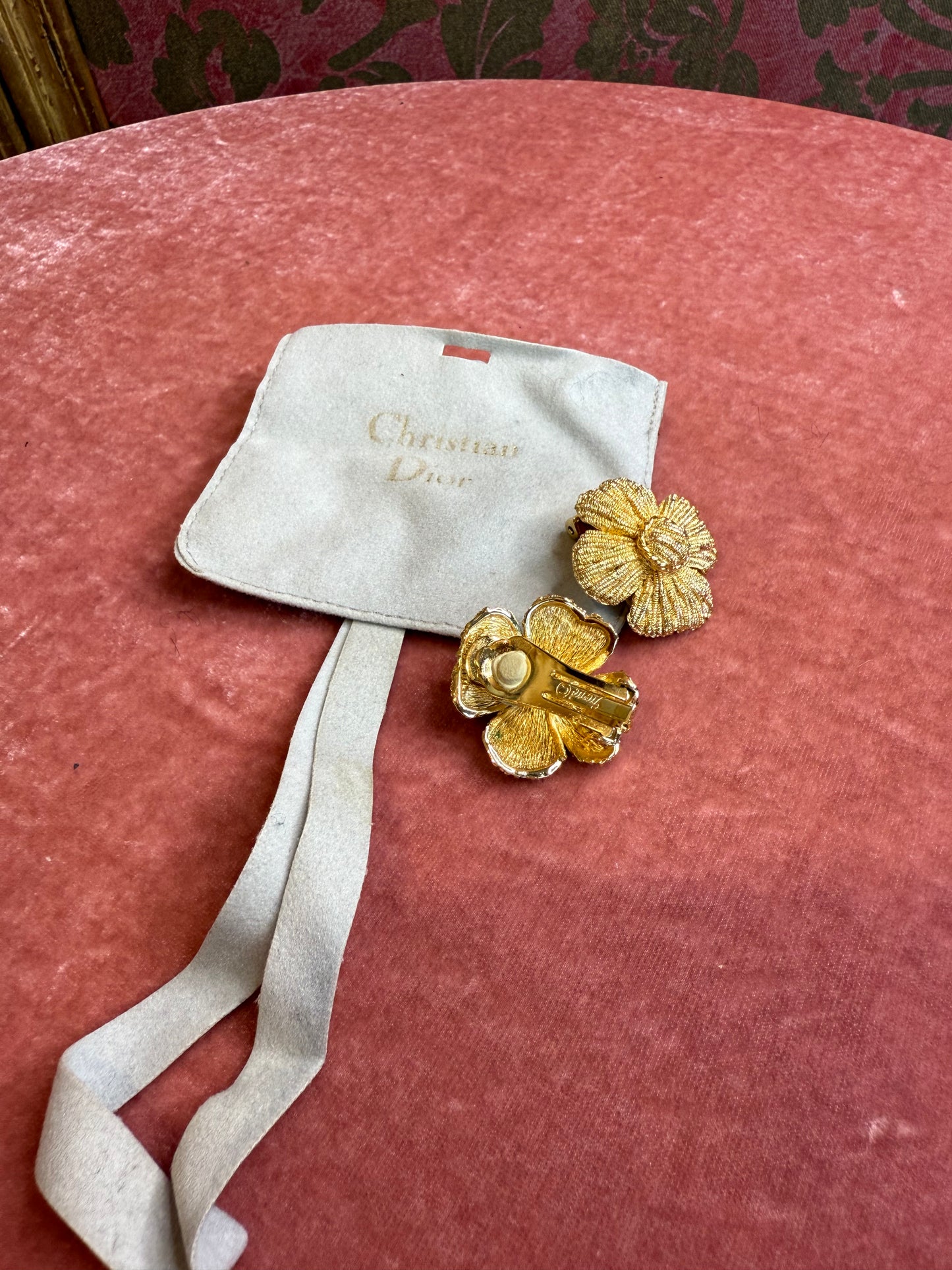 Christian Dior Vintage Clip-On Earrings