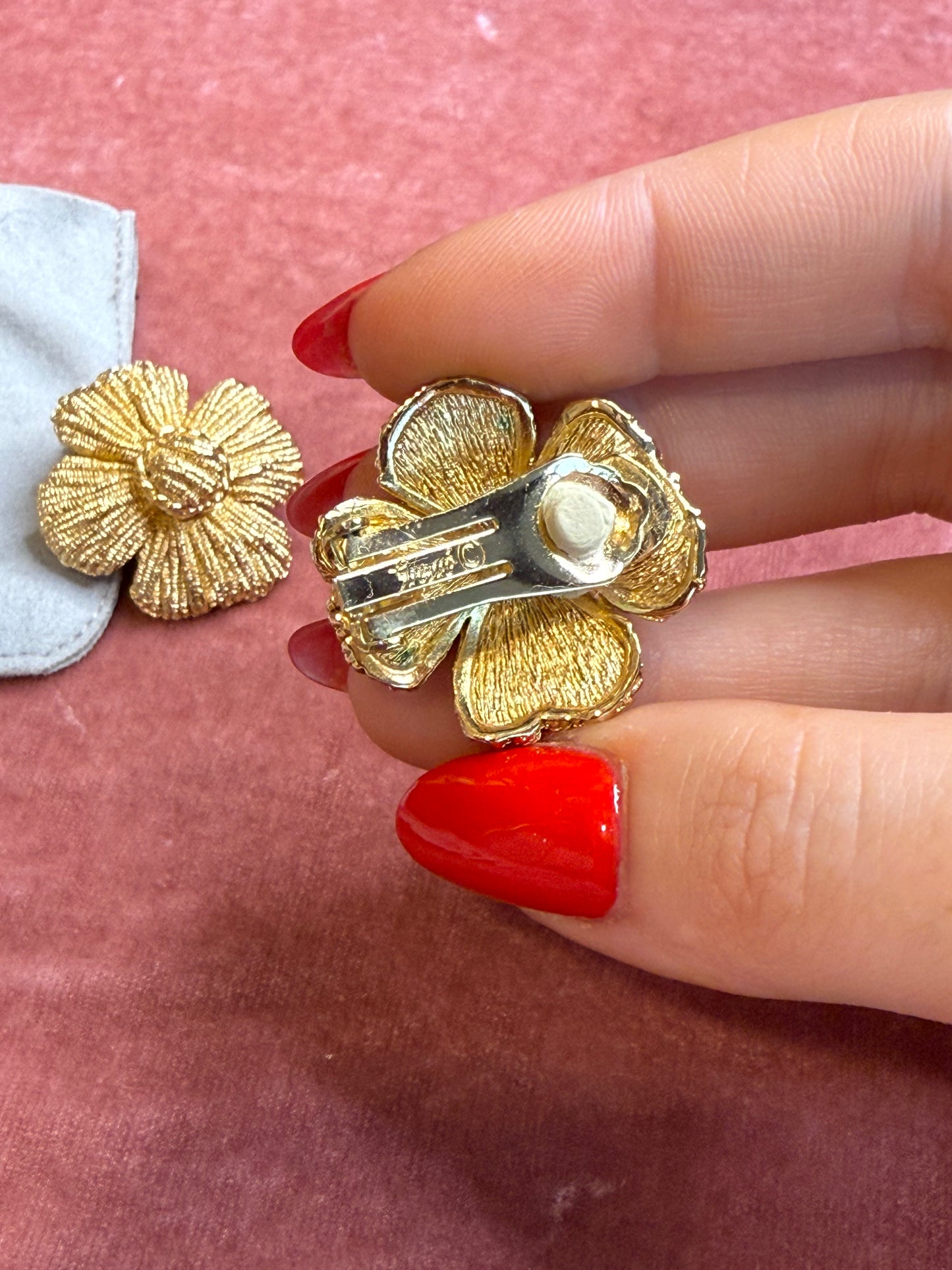 Christian Dior Vintage Clip-On Earrings