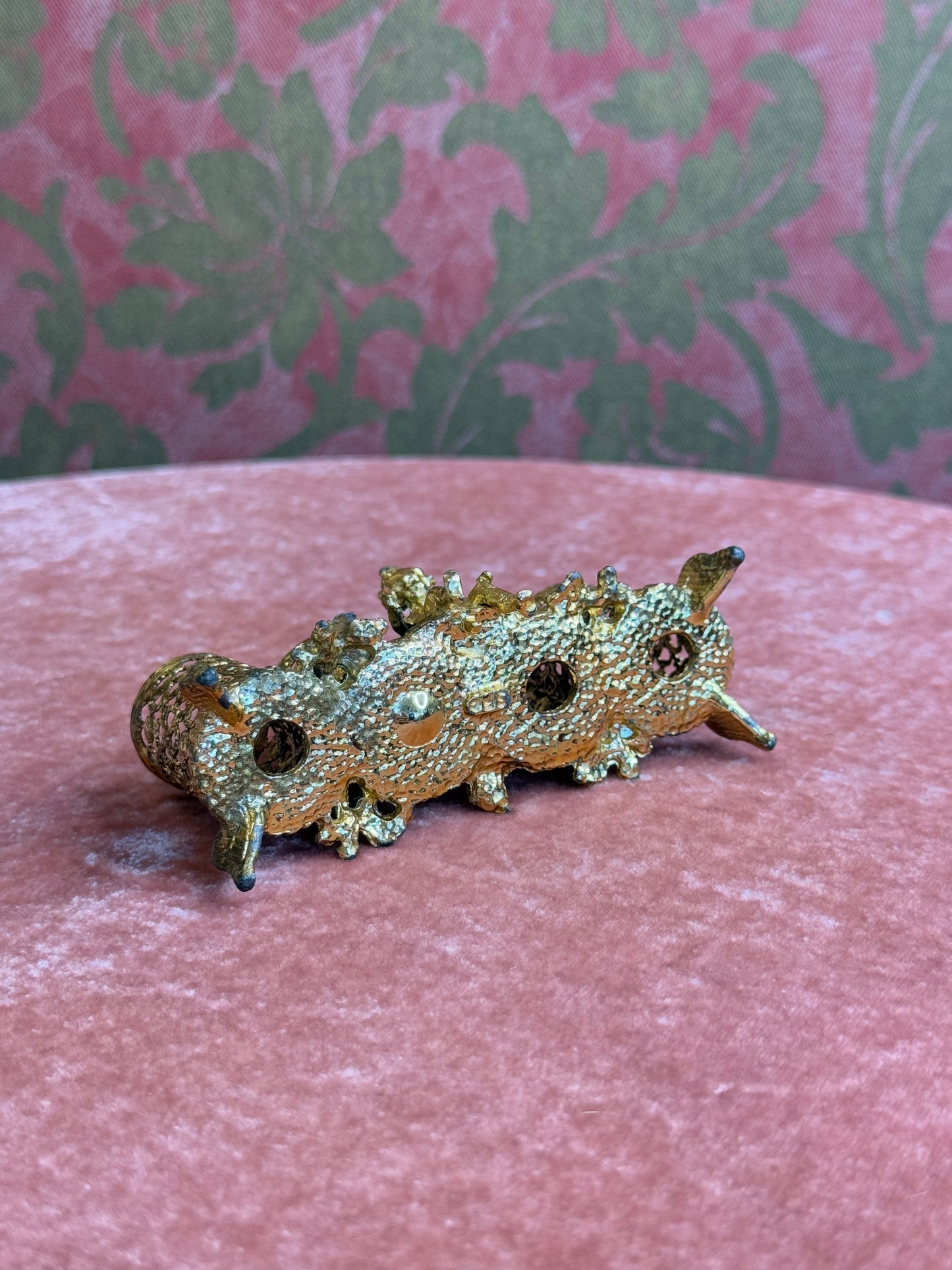 Vintage Hollywood Regency Cherub Lipstick Holder