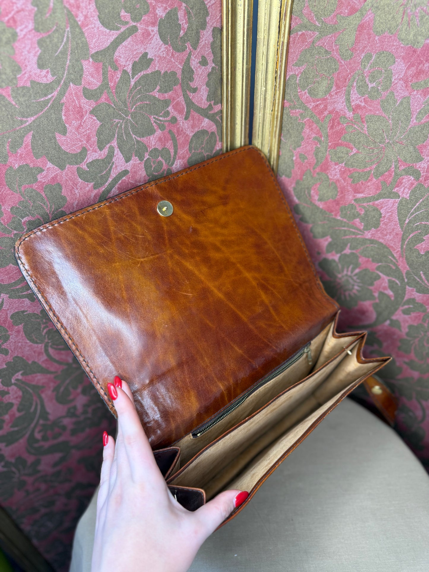Vintage Leather Shoulder Bag
