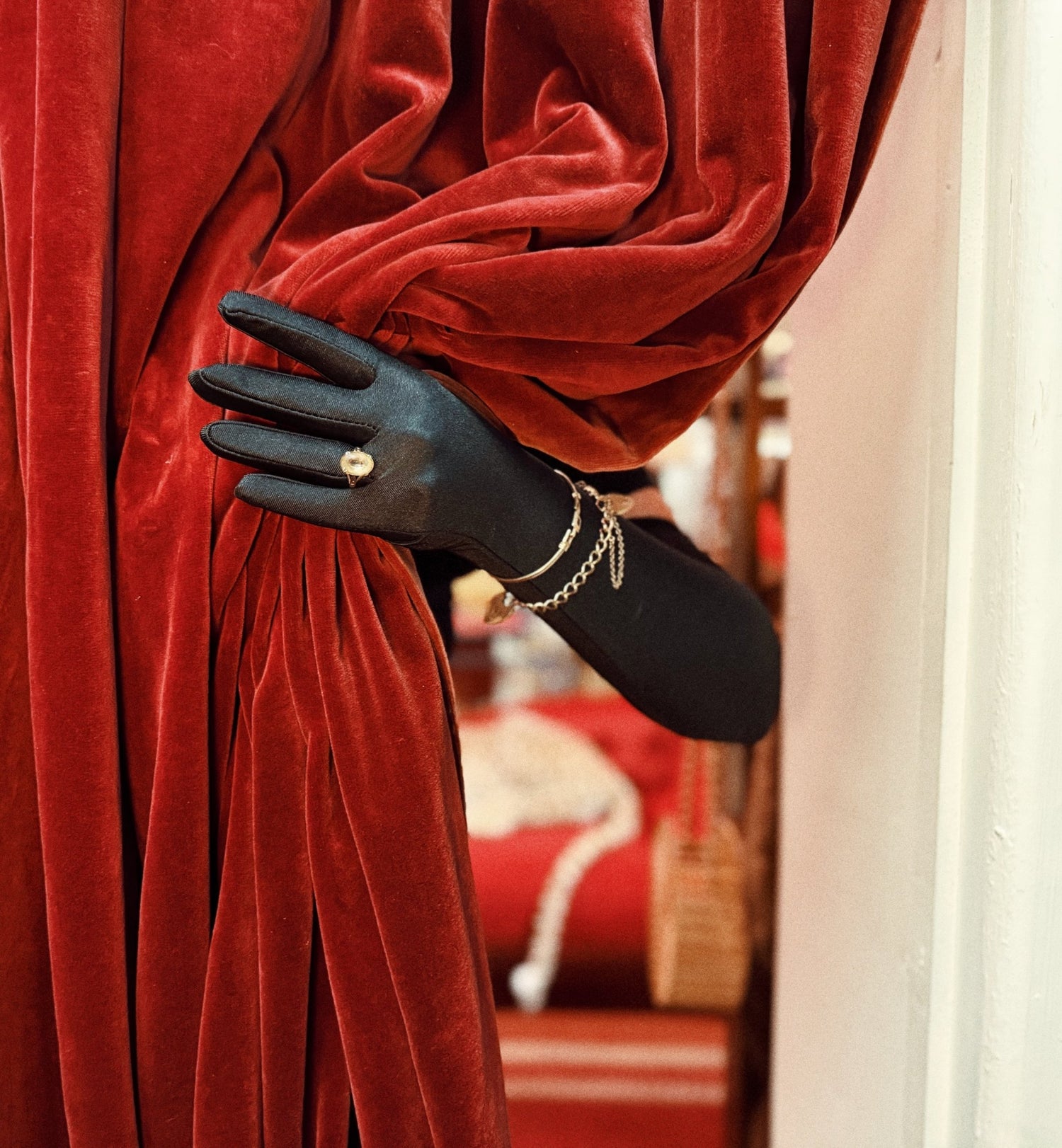 Behind The Crimson Curtain