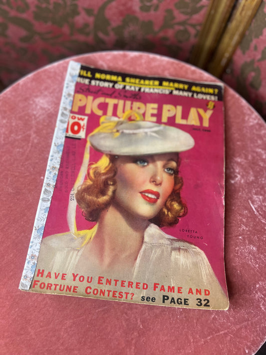 1938 Picture Play Magazine