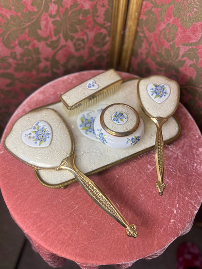 5 Piece Vintage Vanity Set