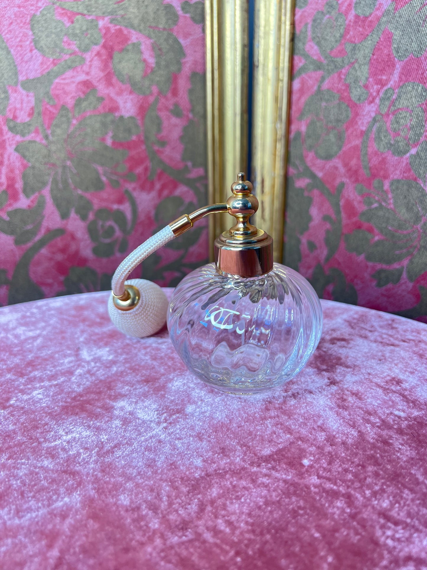 Vintage Glass Refillable Perfume Bottle