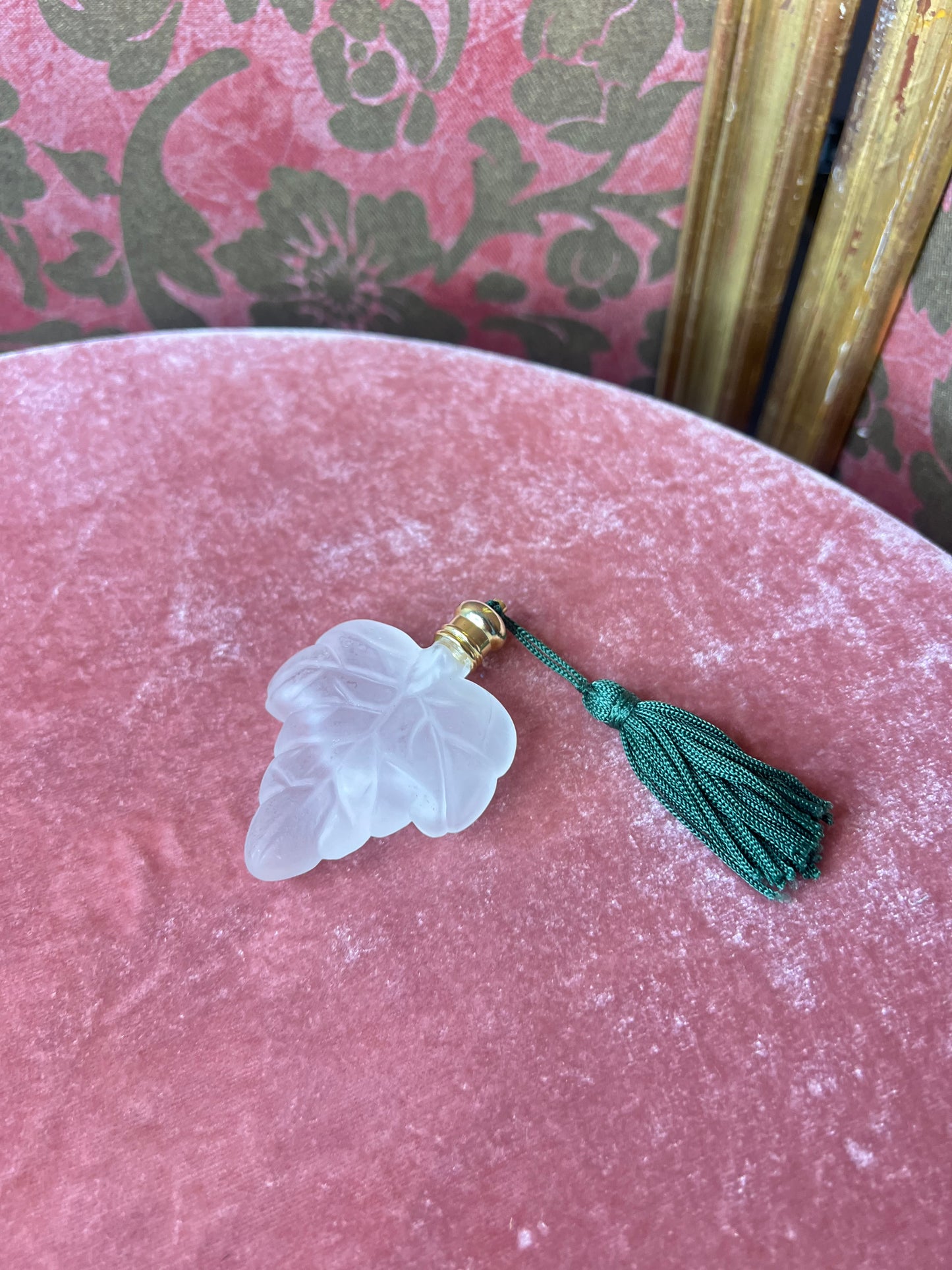 Small Ivy Leaf Perfume Bottle