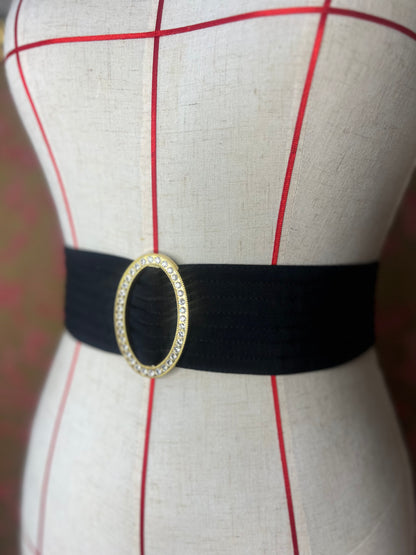 Victorian Style Fabric Belt