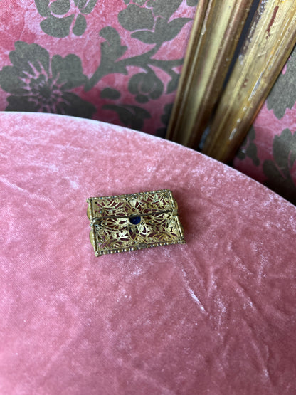 1920s Nouveau Filigree Brooch