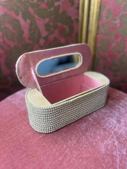 Vintage Pearl Jewellery Box