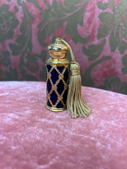 Brass Art-Deco Perfume Bottle