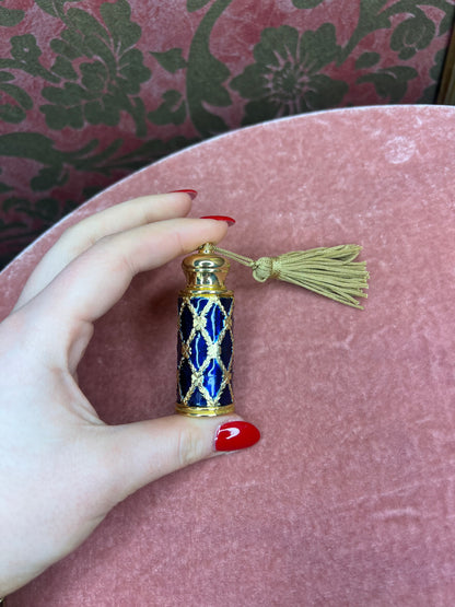 Brass Art-Deco Perfume Bottle