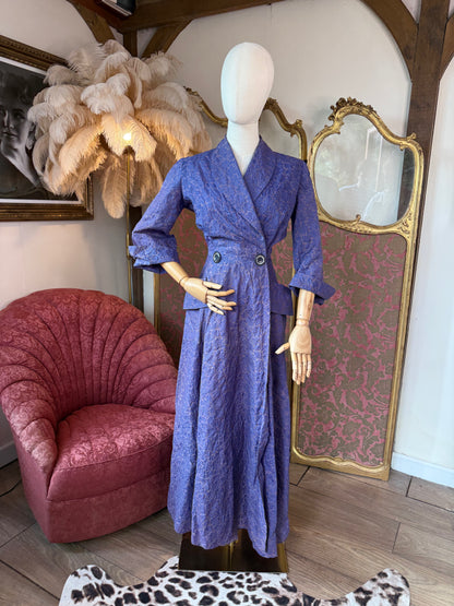 Purple Evelyn Pearson Robe
