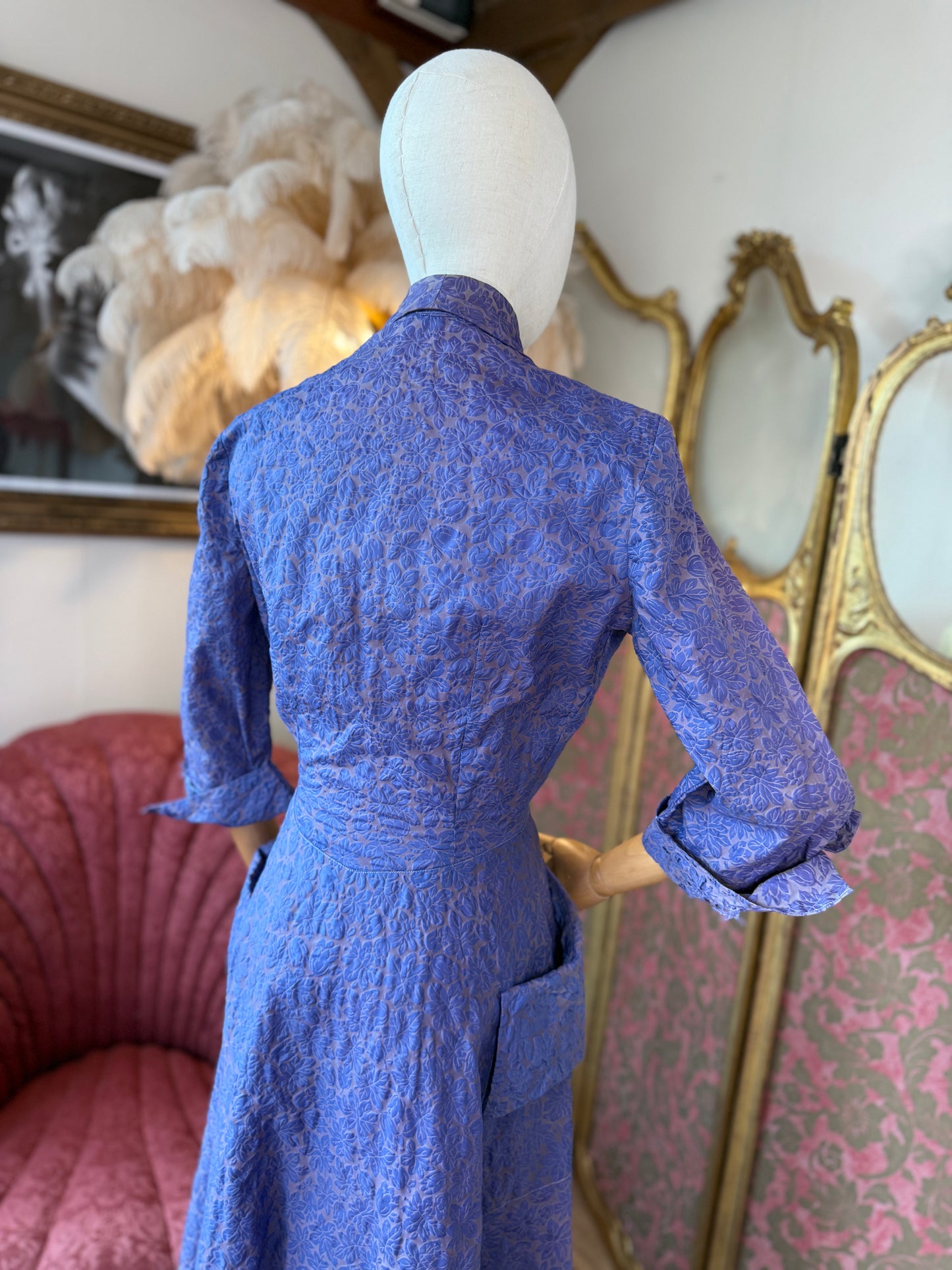 Purple Evelyn Pearson Robe