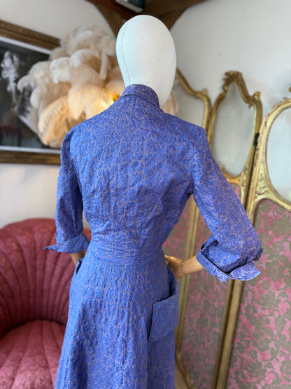 Purple Evelyn Pearson Robe