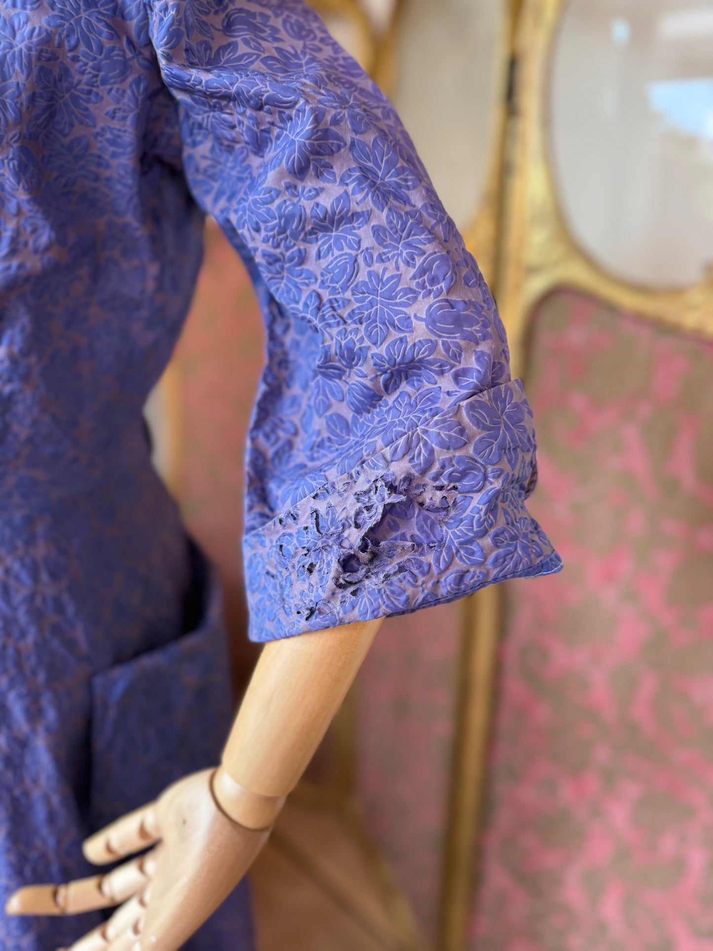 Purple Evelyn Pearson Robe