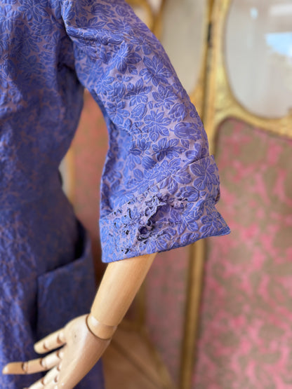 Purple Evelyn Pearson Robe
