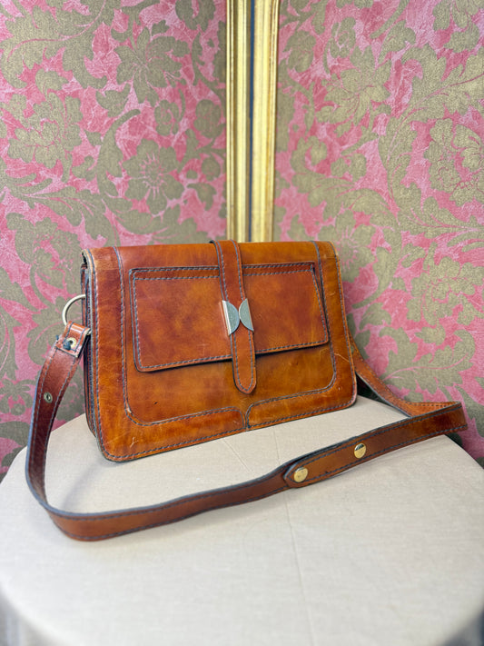 Vintage Leather Shoulder Bag